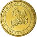 Monaco, 10 Euro Cent, 2002, AU(55-58), Brass, KM:170