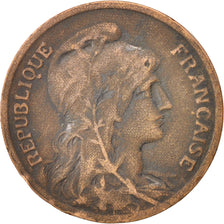 Munten, Frankrijk, Dupuis, 10 Centimes, 1916, FR+, Bronze, KM:843, Gadoury:277