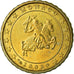 Monaco, 10 Euro Cent, 2002, AU(55-58), Brass, KM:170