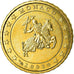 Monaco, 10 Euro Cent, 2002, AU(55-58), Brass, KM:170