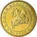 Monaco, 10 Euro Cent, 2002, AU(55-58), Brass, KM:170