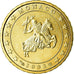 Monaco, 10 Euro Cent, 2002, SPL-, Ottone, KM:170