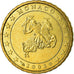 Monaco, 10 Euro Cent, 2002, AU(55-58), Brass, KM:170