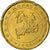 Monaco, 20 Euro Cent, 2001, AU(55-58), Brass, KM:171