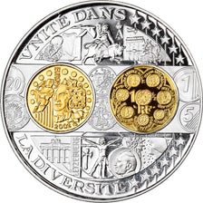 France, Medal, Histoire Monétaire, Unité dans la Diversité, MS(65-70), Silver
