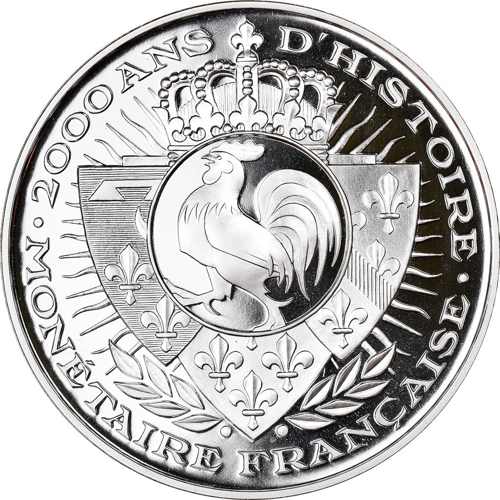 France, Medal, Histoire Monétaire, Unité dans la Diversité, MS(65-70), Silver