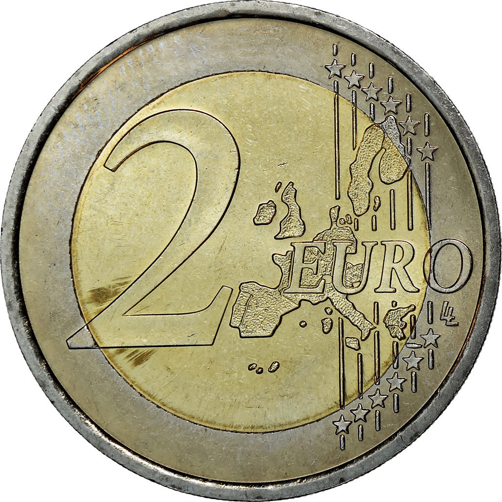 Monaco, 2 Euro, 2003, MS(63), Bi-Metallic, KM:174