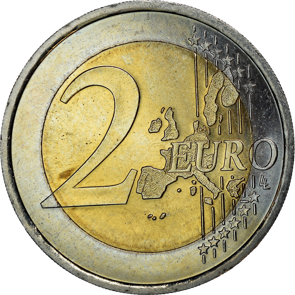 Monaco, 2 Euro, 2003, UNZ, Bi-Metallic, KM:174