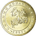 Monaco, 50 Euro Cent, Prince Rainier III, 2003, MS(63), Brass, KM:172
