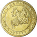 Monaco, 50 Euro Cent, Prince Rainier III, 2003, MS(63), Brass, KM:172