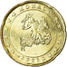 Monaco, 20 Euro Cent, 2003, SPL, Laiton, KM:171