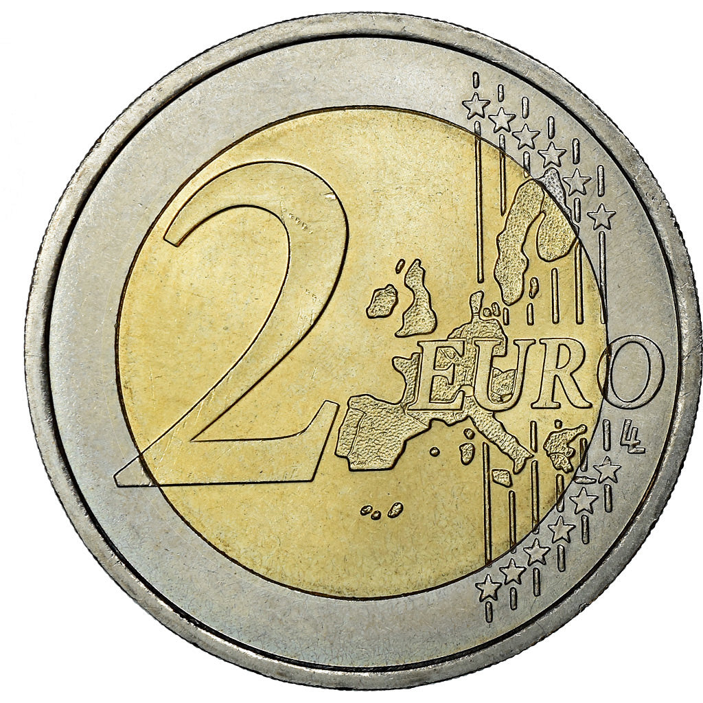 Monaco, 2 Euro, 2001, MS(63), Bi-Metallic, KM:186