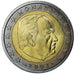 Monaco, 2 Euro, 2001, UNZ, Bi-Metallic, KM:186