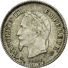 Monnaie, France, Napoleon III, Napoléon III, 20 Centimes, 1867, Strasbourg