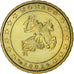 Monaco, 10 Euro Cent, 2001, VZ, Messing, KM:170