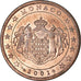 Monaco, 5 Euro Cent, 2001, AU(55-58), Copper Plated Steel, KM:169
