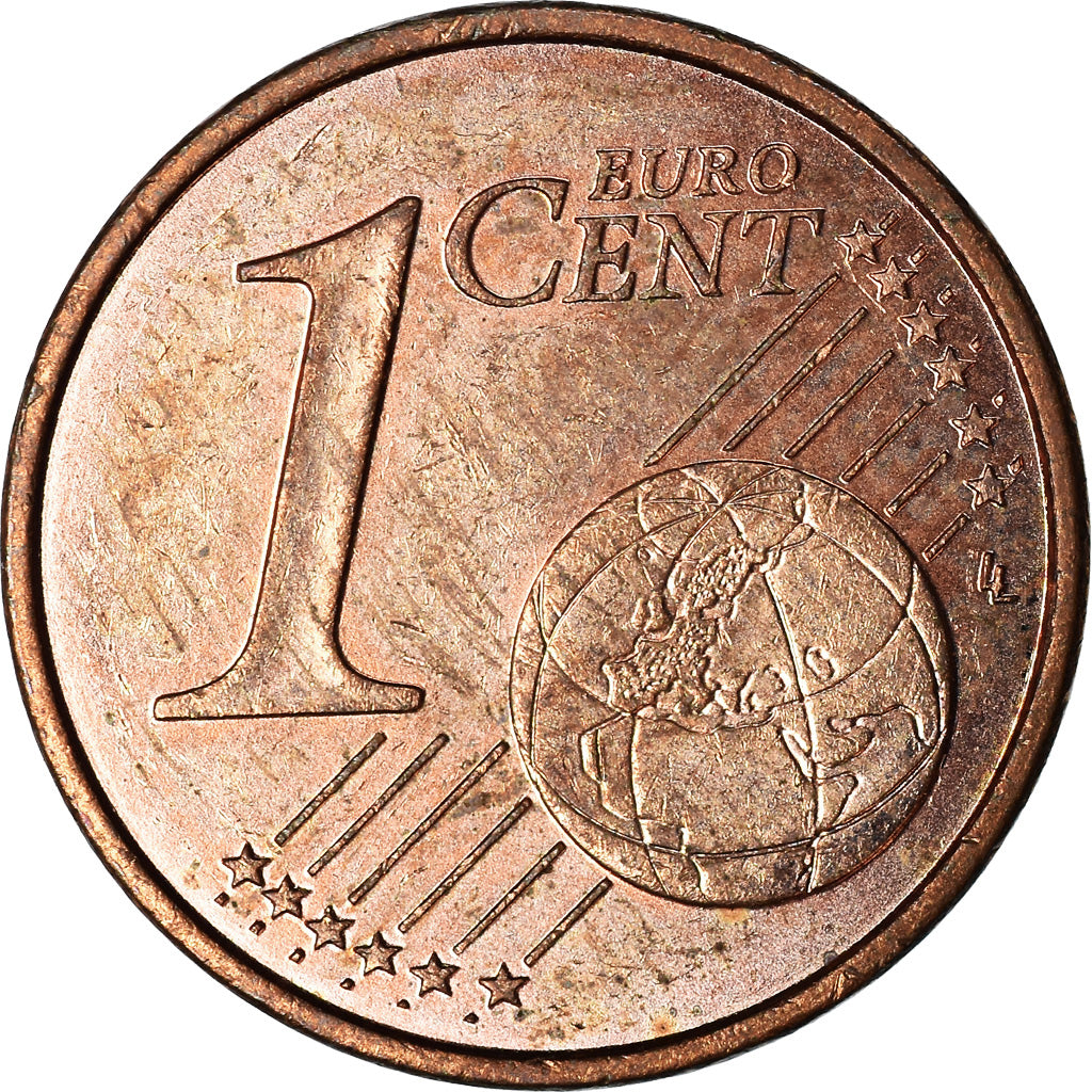 Monaco, Euro Cent, 2001, AU(55-58), Copper Plated Steel, KM:167