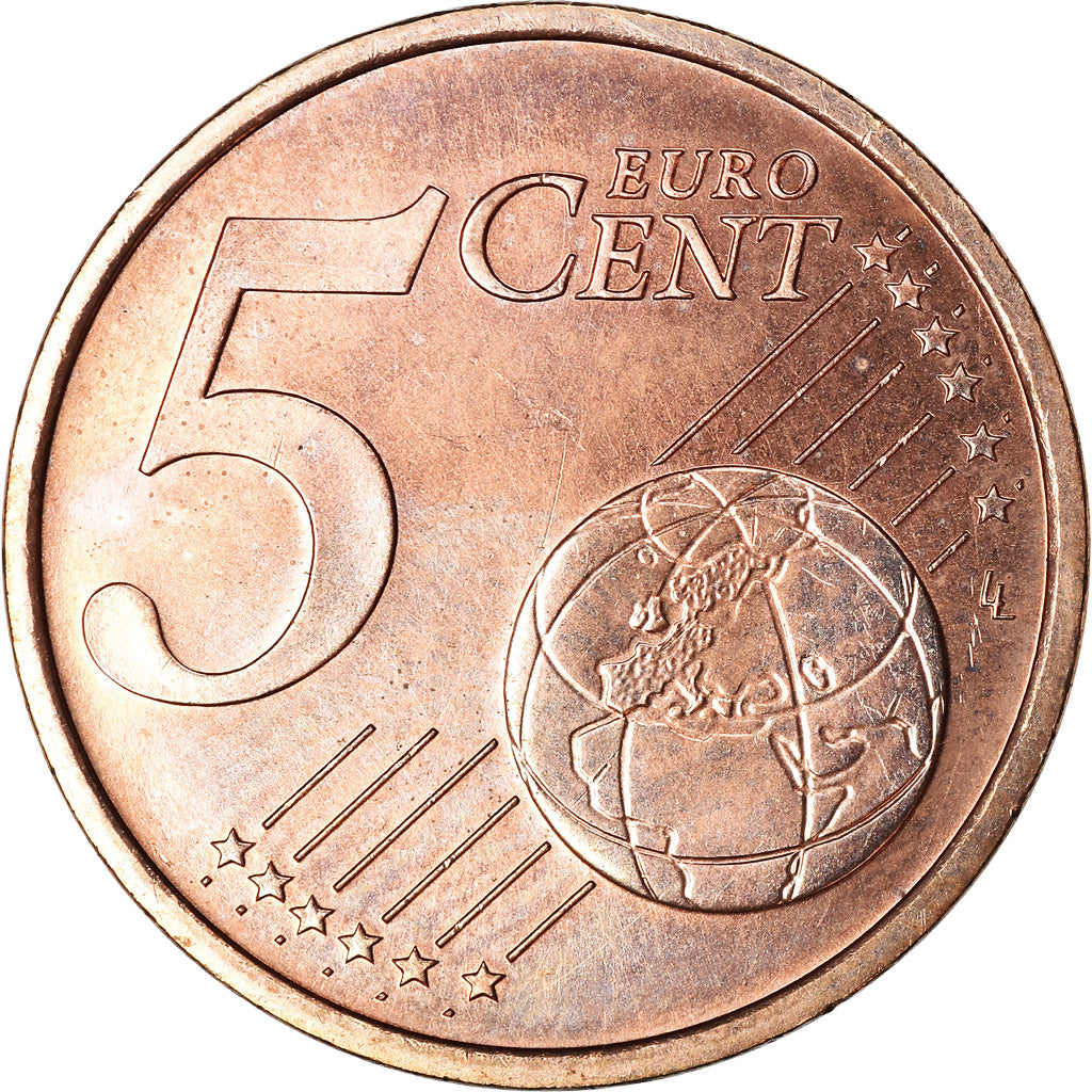 Monaco, 5 Euro Cent, 2002, AU(55-58), Copper Plated Steel, KM:169