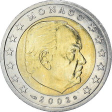 Monaco, 2 Euro, 2002, VZ, Bi-Metallic, KM:186