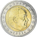 Monaco, 2 Euro, 2002, VZ, Bi-Metallic, KM:186