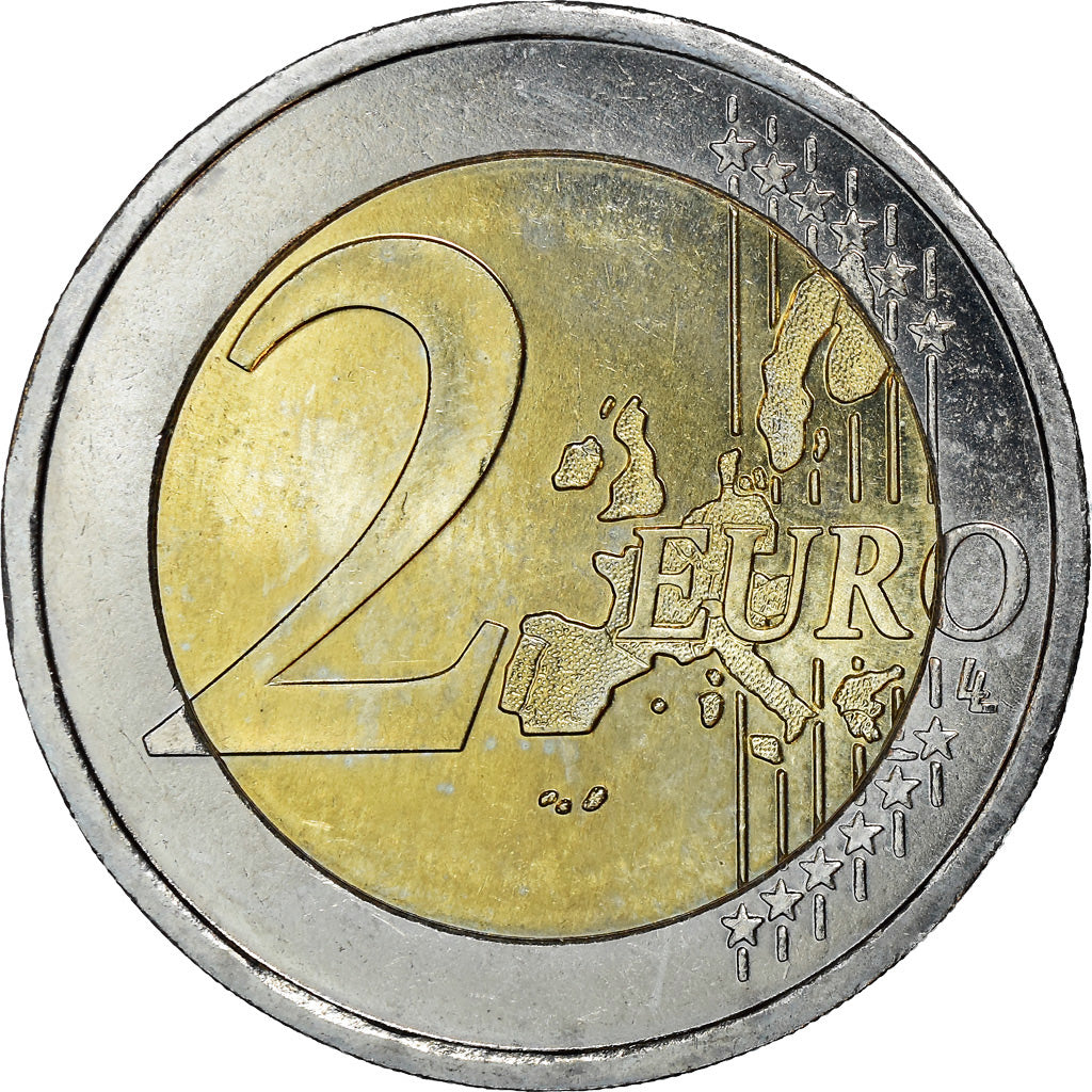 Monaco, 2 Euro, 2002, VZ, Bi-Metallic, KM:186