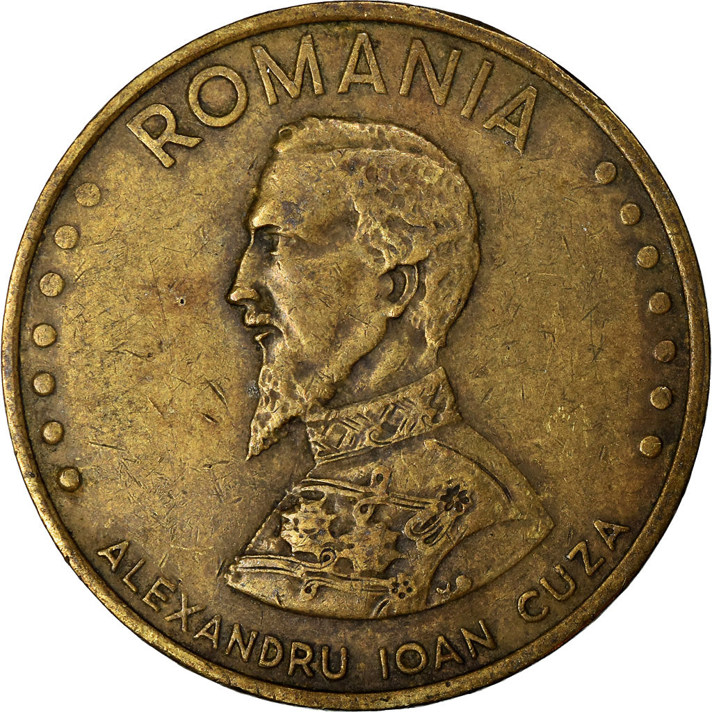 Coin, Romania, 50 Lei, 1994, VF(30-35), Brass Clad Steel, KM:110
