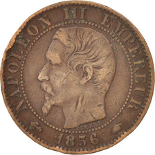 Coin, France, Napoleon III, Napoléon III, 5 Centimes, 1856, Paris, VF(20-25)
