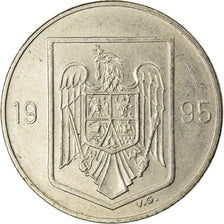 Monnaie, Roumanie, 10 Lei, 1995, TTB, Nickel Clad Steel, KM:116