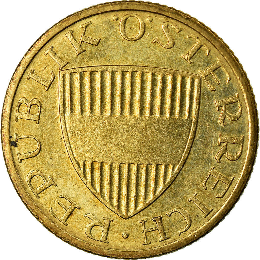 Coin, Austria, 50 Groschen, 1996, EF(40-45), Aluminum-Bronze, KM:2885
