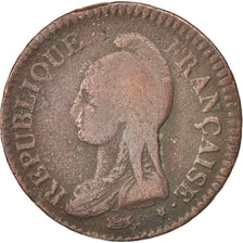 Directoire, Un Décime An 5 A, KM 644.1