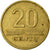 Moneda, Lituania, 20 Centu, 1998, MBC, Níquel - latón, KM:107