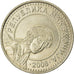 Coin, Macedonia, 50 Denari, 2008, EF(40-45), Brass, KM:32