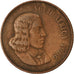 Coin, South Africa, 2 Cents, 1966, EF(40-45), Bronze, KM:66.1