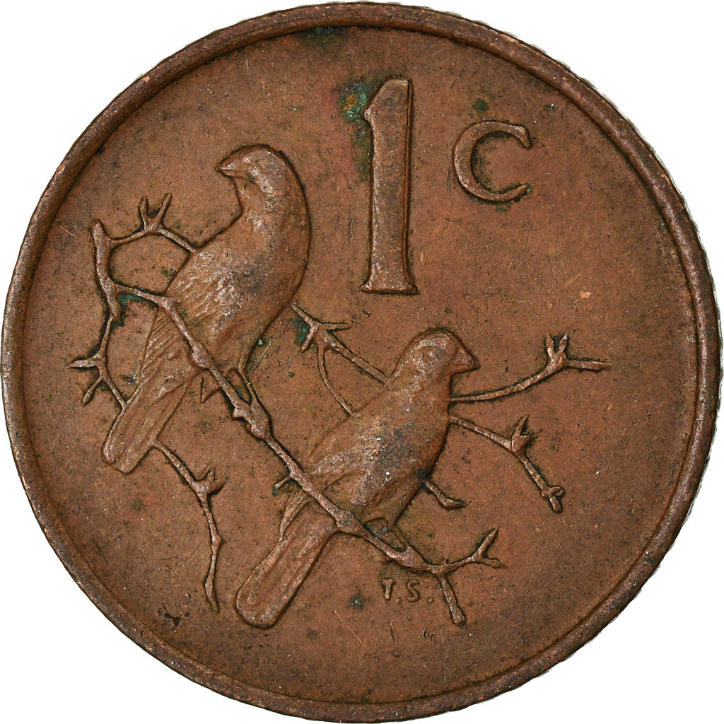 Coin, South Africa, Cent, 1969, EF(40-45), Bronze, KM:65.1