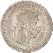 AUSTRIA, Corona, 1895, KM #2804, VF(20-25), Silver, 23, 4.86
