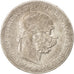 AUSTRIA, Corona, 1895, KM #2804, VF(20-25), Silver, 23, 4.86