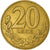 Moneta, Albania, 20 Leke, 1996, EF(40-45), Aluminium-Brąz, KM:78