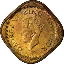 Moneta, INDIA - BRITANNICA, George VI, 1/2 Anna, 1943, Calcutta, BB
