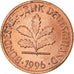 Coin, GERMANY - FEDERAL REPUBLIC, Pfennig, 1996, Hambourg, EF(40-45), Copper