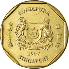 Monnaie, Singapour, Dollar, 1997, Singapore Mint, SUP, Aluminum-Bronze, KM:103