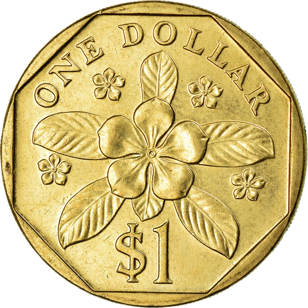 Monnaie, Singapour, Dollar, 1997, Singapore Mint, SUP, Aluminum-Bronze, KM:103