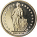 Coin, Switzerland, Franc, 1981, Bern, Proof, MS(63), Copper-nickel, KM:24a.1