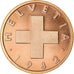 Coin, Switzerland, Rappen, 1982, Bern, Proof / BE, MS(63), Bronze, KM:46