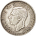 Coin, Great Britain, George VI, Florin, Two Shillings, 1943, AU(50-53), Silver