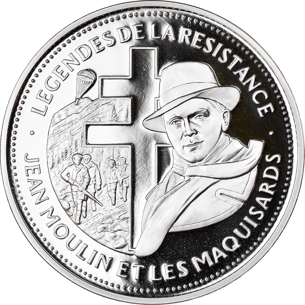 Frankrijk, Medaille, Légende de la Résistance, Jean Moulin et les Maquisards