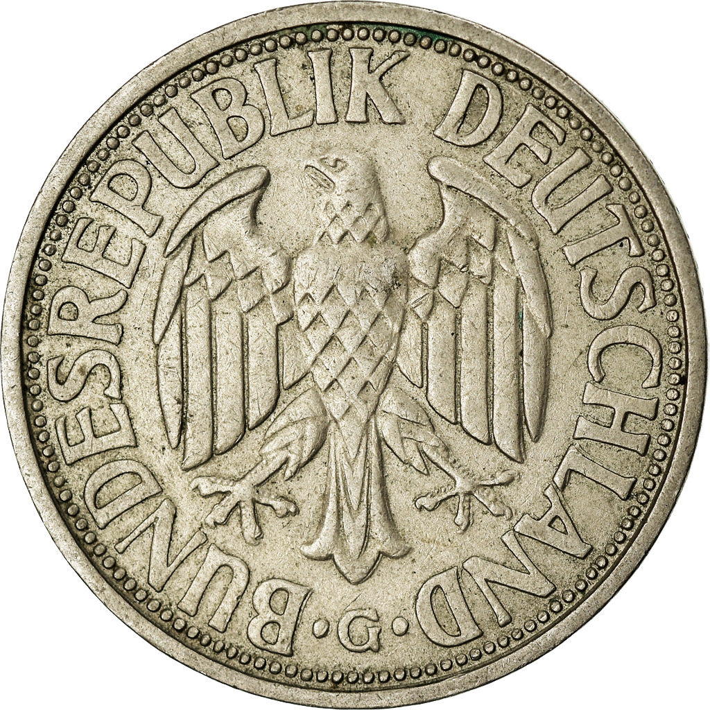 Coin, GERMANY - FEDERAL REPUBLIC, 2 Mark, 1951, Karlsruhe, EF(40-45)