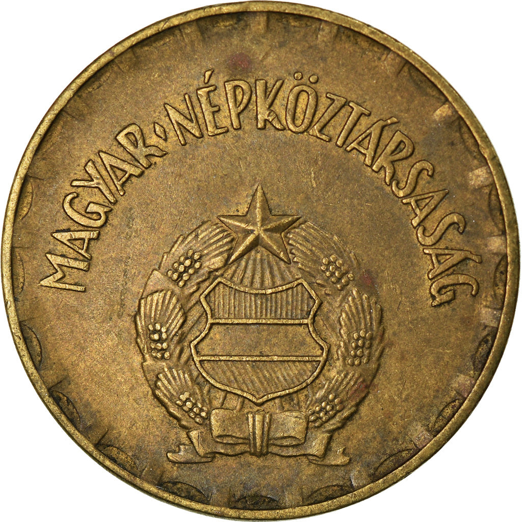 Münze, Ungarn, 2 Forint, 1976, SS, Messing, KM:591