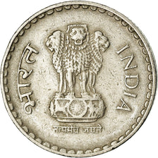 Coin, INDIA-REPUBLIC, 5 Rupees, 2000, EF(40-45), Copper-nickel, KM:154.2