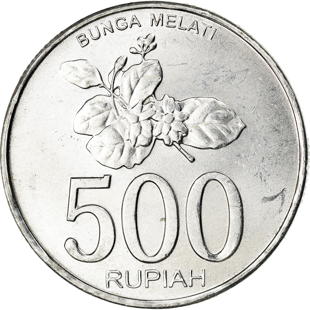 Monnaie, Indonésie, 500 Rupiah, 2008, Perum Peruri, SUP, Aluminium, KM:67