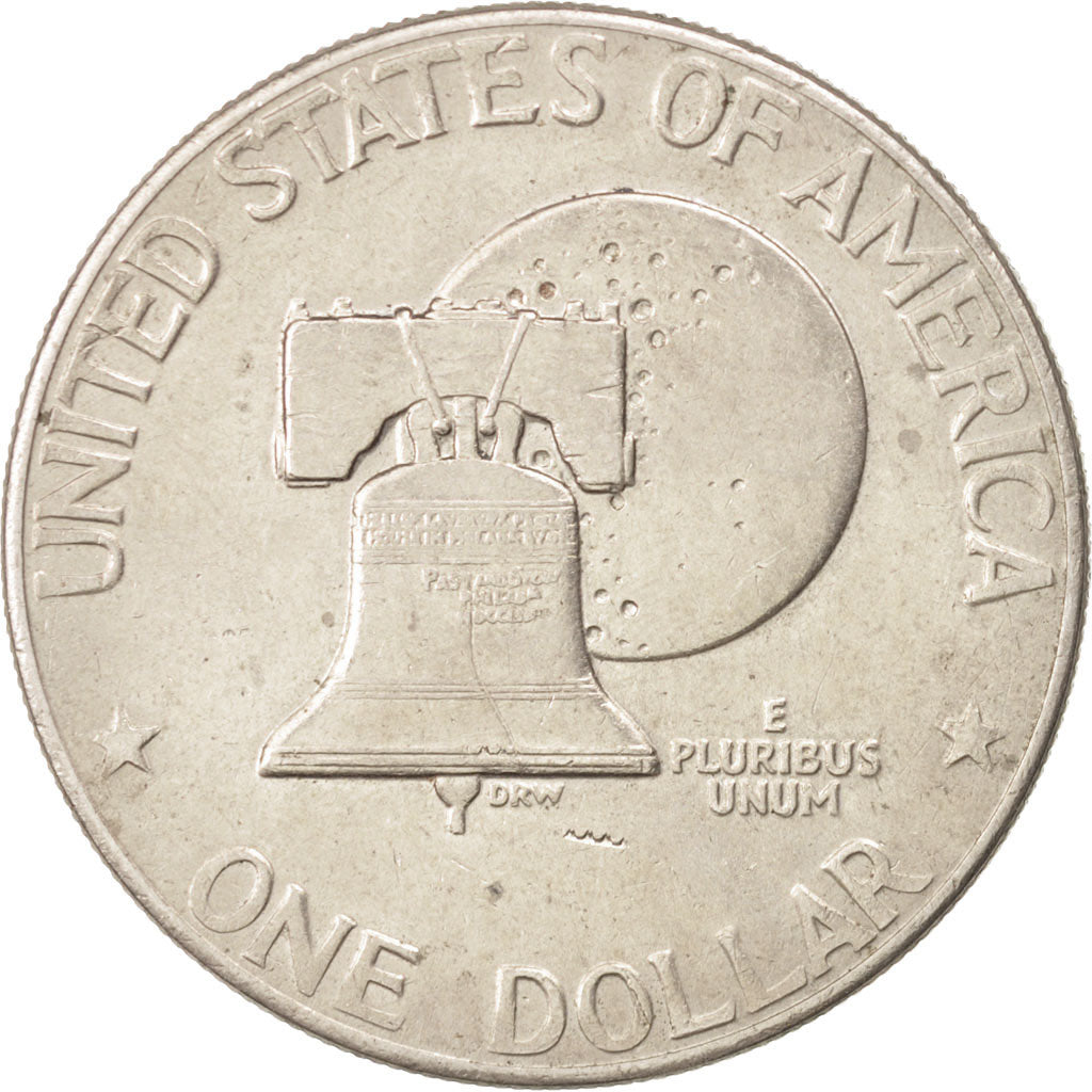 UNITED STATES, Eisenhower Dollar, Dollar, 1976, U.S. Mint, KM #206, EF(40-45),..